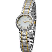 Bulova Ladies Two-tone Diamond Set Watch 98P102