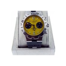 Bvlgari Scuba SCB 38 S Stainless Steel Watch