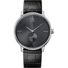 Calvin Klein ck Accent Leather Mens Watch K2Y211C3