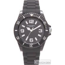 Cannibal - Childrens Black Rubber Watch - Cj209-03