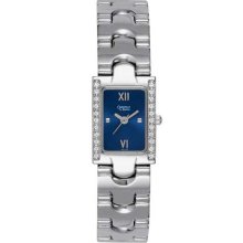 Caravelle by Bulova - Caravelle Crystal Collection Bulova Caravelle Watch 43L38 Blue dial