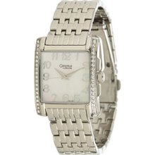 Caravelle By Bulova Women's Crystal White Dial Quartz Watch 43l138