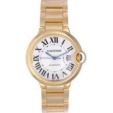 Cartier Ballon Bleu Midsize 18k Yellow Gold Watch W690