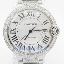 Cartier Ballon Bleu Watch Diamond Swiss Luxury Wrist Watch Dc2