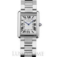 Cartier Tank Solo Large Stainless Steel Bracelet Unisex Watch - W5200014