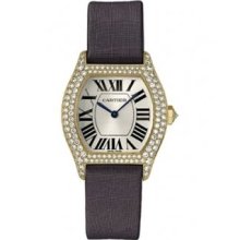 Cartier Tortue 18k Yellow Gold Ladies Watch WA504831