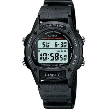 Casio 50m Digital Auto-illuminator Sport 2 Time Zones Watch W-93h-1av
