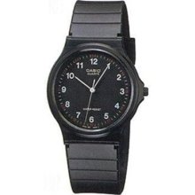 Casio Analog Watch Black One Size Wristwatch Fast Shipping