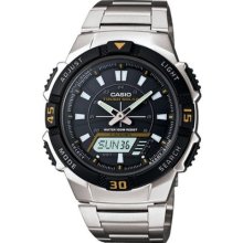 Casio Aqs800wd1ev Tough Solar Ana-digi Watch Aqs800wd-1ev