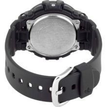 Casio Baby-G Ladies Quartz Watch With Black Dial Digital Display And Black Resin Strap Bgd-140-1Aer