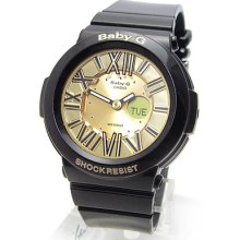 Casio Baby-g Neon Dial Series Bga-160-1a Bga 160-1a Black Gold 160 1