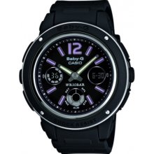 Casio Bga-150-1ber Ladies Baby-g Black Watch