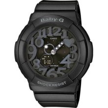 Casio Bga131-1b Women's Watch Baby-g Digital-analog Black Dial Alarm