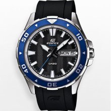 Casio Edifice Marine Stainless Steel Dive Watch - Efm100-1Av - Men