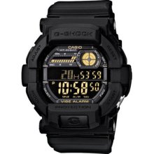 Casio G-shock Black World Time Led Countdown Digital Watch Gd350-1b