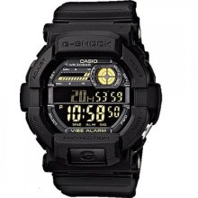 Casio G-shock Digital Black Resin Strap Mens Watch Gd350-1b