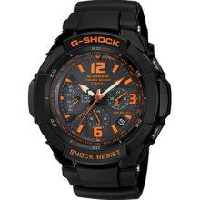 Casio G-shock G1200b-1a Gravity Defier Aviation Tough Solar Analog Black