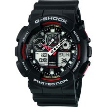 Casio G-shock Ga100-1a4 Analog & Digital Men's Watch With Warranty