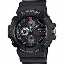 Casio G-Shock wrist watches: G-Shock Analog Chrono Black gac100-1a