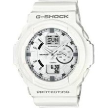 Casio GA150-7A G-Shock Mens Digital White Resin Watch ...