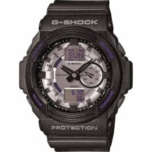 Casio GA150MF-8A Men's G-Shock Silver Metallic Ana-Digi Dial Shock Res