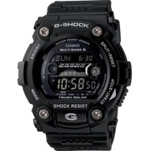 Casio Gw7900b-1 Men's Watch Black G-shock Atomic Moon Phase Tide Graph