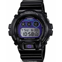 Casio Mens G-Shock Purple Dial with Mirror LCD Metallic DW6900MF-1