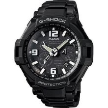 Casio Mens G-Shock Aviation Multifunction Resin Watch - Black Rub ...