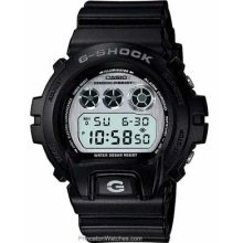 Casio Mens Limited Edition G-Shock Matte Black with Mirror DW6900HM-1