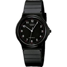 Casio Mq-24-1b Classic Simple Analog Black Unisex Watch With Tags