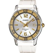 Casio Sheen Resin Band Analog Ladies Watch Ltp-1359-9a Ltp1359 9a