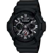 Casio Shock Resistant Black Resin Extra Large Black Dial Men's Sport Watch