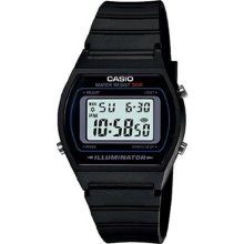 Casio W-202-1av Mens Black Classic Digital Sports Watch