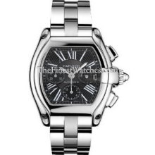 Certified Pre-Owned Cartier Roadster Chrono Steel Watch W62020X6