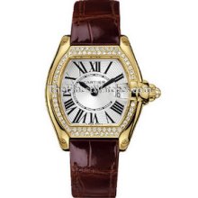 Certified Pre-Owned Cartier Roadster Diamond Ladies Watch WE500160
