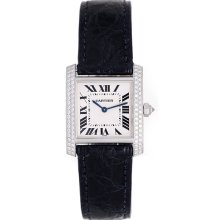 Certified Pre-Owned Medium Cartier Tank Francaise Watch WE101851
