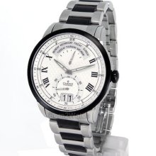 Charmex Of Zermatt Switzerland Men Retrograde Multifunction Sapphire Steel 2155