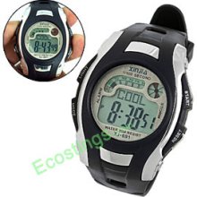 Children's Sports LCD Digital Alarm Wrist Watch Stopwatch