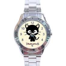 Chococat Cute Stainless Steel Analogue Menâ€™s Watch Fashion Hot