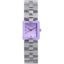 Chronotech Women's Stainless Steel Purple Watch ...