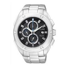 Citizen Eco-Drive Chronograph Super Titanium CA0210-51E Mens Watch