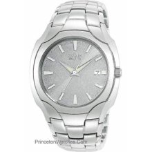 Citizen Eco-Drive Mens Watch - Stainless Steel - Silver Dial BM6010-55A