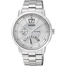 Citizen Eco-drive Sapphire Retrograde 24hour Made In Japan Mens Watch Br0075-51a