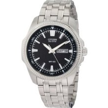 Citizen Eco-Drive Sport Coin Edge Bezel Mens Watch BM8490-57E