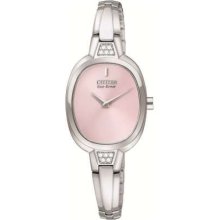 Citizen Ladies Silhouette Collection Bangle Eco-Drive EX1140-56X Watch