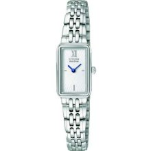 Citizen Ladies Silhouette Stainless Steel Bracelet Eco-Drive EG2820-56A Watch