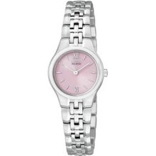 Citizen Silhouette Ladies Bracelet Pink Dial Watch