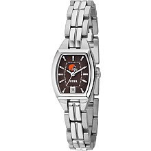 Cleveland Browns Fossil Watch Ladies Three Hand Date Cushion NFL1182