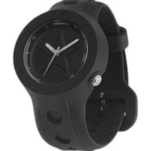 : Converse Unisex Vr00505 Rookie Icon Black Analog Watch Sale Sale