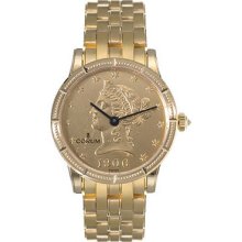 Corum Coin 18kt Yellow Gold Coin Ladies Watch 049 357 56 M500 MU36